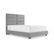 Cama Onix 100x190 Gris Capri