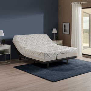 Cama Ajustable Rio + Colchón Látex Bliss